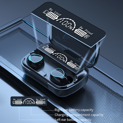 Mega Promoción Termo Digital + Audífonos Bluetooth